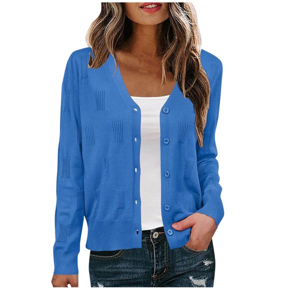 EGNMCR Long Sleeve Hoodless Casual Outwear & Jackets Women's Fashion Color Lapel Look Slimmer Sleeve Denim Jacket Women Denim Coat