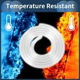 thumbnail image 3 of Manguera de combustible de gasolina Unique Bargains 3.93ftx1/8"(3mm)/1/5"(5mm) Transparente, 3 of 6