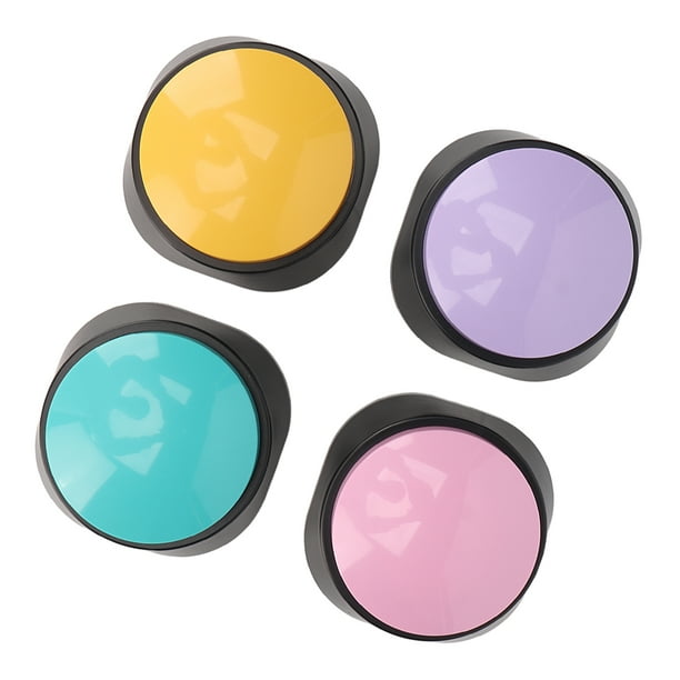 Zumbador De Entrenamiento Para Mascotas, Compacto, 4 Piezas, Botones De Comunicación Para Perros, Interactivo, Divertido Para Perros Para Oficina