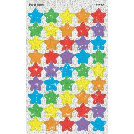 UPC: 0078628463064 | Trend  TEPT46306  Sparkling star-shaped stickers  180 / Pack  Assorted