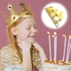 thumbnail image 3 of Sombreros de corona de cumpleaños para niña, sombrero de Reina, sombreros de fiesta para niños y adultos, decoraciones de fiesta, suministros de corona, 3 of 5