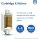 thumbnail image 5 of Filtro de ducha Philips, ablandador de agua de 3 etapas, material KDF, 5 of 8