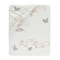 thumbnail image 5 of Lambs & Ivy Treetop Fox Woodland Breathable Cotton Fitted Crib/Toddler Sheet, 5 of 7