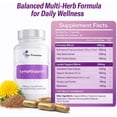 thumbnail image 6 of LymphSupport Herbal Supplement for Lymphatic System, 60 Vegetarian Capsules, Immune & Detox Formula, 6 of 9