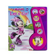 Disney Minnie Mouse - Let's Go! Little Music Note Sound Book - PI Kids (Play-a-Song) (Hardcover)