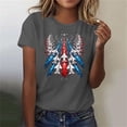 thumbnail image 5 of Busydd Tshirts Shirts for Women 4th of July American Flag Print Cotton T Shirts Independence Day Patriotic Graphic Tees Casual Summer Crewneck Short Sleeve Tops 2XL, 5 of 7