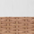 thumbnail image 6 of Niche Cubo Storage Organizer Open Bookshelf Set- 8 Cubes 4 Wicker Baskets- White Wood Grain/Natural, 6 of 6