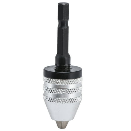 

Keyless Drill Chuck Multifunction 1/4in Hex Shank Drill Chuck Conversion Tool Universal Mini For Electric Grinder For