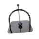 thumbnail image 3 of Servilletero de metal para cafetería, soporte para servilletas de mesa para cocina, restaurante y oficina negro, 3 of 9