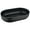 Matte Black + ABS, variant on Modern Oval 24"x14" Above Bathroom Vessel Sink, Bathroom Sink for Lavatory Vanity Cabinet