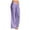 Purple-1, variant on Stamzod Women's Fashion Cotton Linen Pants Solid Color Summer Wide Leg Trousers Women Loose Casual Beach Pants with Pockets Navy S
