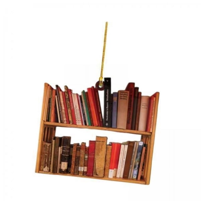 2x Libros Decoración Para árbol De Navidad Regalos Para Amantes De Los Libros Festivales De Oficina Ventana D