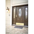thumbnail image 2 of Superio Non-Slip, Doormat for Entry, Indoor Outdoor, Heavy Duty, Waterproof, Easy Clean, Low-Profile Mats for Entry, Garage, Patio, High Traffic Areas, Coir, 18" x30 (Amber), 2 of 5