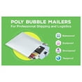 thumbnail image 4 of Sales4Less #4 Poly Bubble Mailers 9.5x14.5 Inches Shipping Padded Envelopes Self Seal Waterproof Cushioned Mailer 50 Pack, 4 of 5