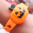 thumbnail image 3 of Bearachild brillante de calabaza de Halloween luminosa de de Halloween Reloj brillante naranja de Halloween con de botón Kits de decoración para fiestas No.2 Bearachild HA027278-02, 3 of 6