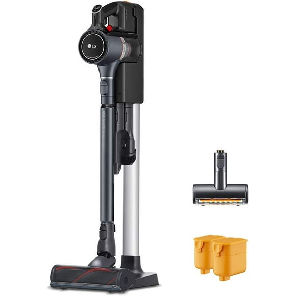 LG A9 CordZero Cordless Stick Vacuum Cleaner, Lightweight, Powerful Suction Hard Floor Carpet Dog Hair Wireless Hardwood Household Iron Grey A927KGMS