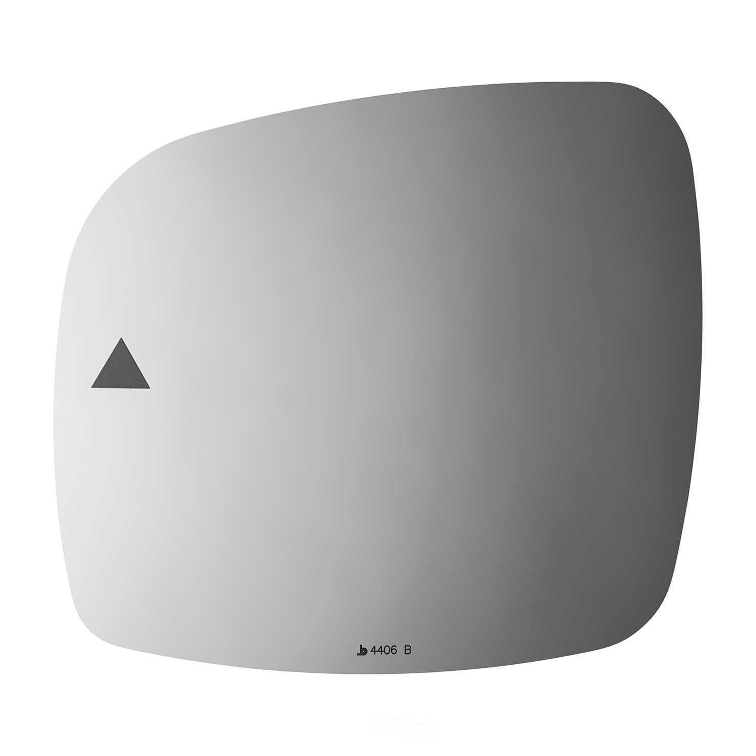 Burco Side View Mirror Replacement Glass - Clear Glass - 4406B