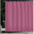 thumbnail image 4 of Ambesonne Roses Shower Curtain, Abstract Feminine Flowers, 69"Wx70"L, Dark Magenta Plum, 4 of 5