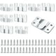 thumbnail image 1 of Soporte de montaje empotrado oculto con gancho de almacenamiento de 10 piezas, soportes de suspensión entrelazados de alta resistencia, conector de muebles, herrajes para colgar en la pared de ac, 1 of 4
