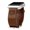 Brown, variant on Tigers Premium Leather Unisex Watch Band for Apple Watch - 42/44/45/49mm(46mm Series 10) Long Black by Affinity Bands