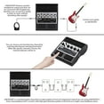 thumbnail image 3 of JOYO Portable Guitar Amplifier and Effects Pedal - Dual Channel, Rechargeable Lithium Battery, Bluetooth Enabled JAM BUDDY in Black, US/EU Plug, 100-240V Input, 8W Power Output, Perfect for Musicians, 3 of 6