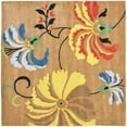 thumbnail image 5 of SAFAVIEH Soho Brooke Floral Wool Runner Rug, Brown/Multi, 2'6" x 8', 5 of 9