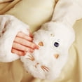 thumbnail image 4 of Guantes de Invierno XWSHYW con Calefacción Inteligente Medio Dedo para Juegos Oficina, 4 of 6