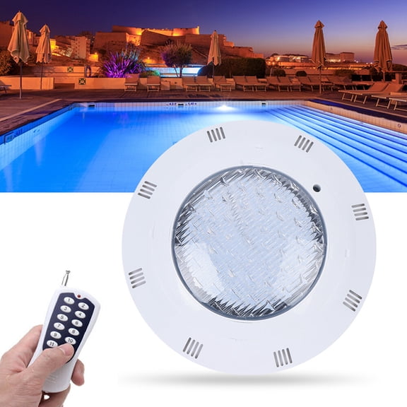 PEAKORA12V 54W Swimming Pool RGB LED Lights Spa Underwater Light Waterproof IP68 Lamp