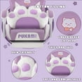 thumbnail image 4 of BOSSIN Gaming Chair,Ergonomic Computer Chair for adult with Cat Paw Lumbar Cushion and Cat Ears, 4 of 7