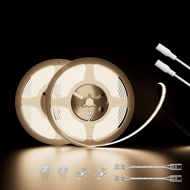 Tira de Luces LED PAUTIX Blanco Natural Superbrillantes 15 m CRI90+ para Gabinetes y Proyectos de Br