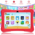 thumbnail image 3 of EDDBNi 7" Kids Tablet，6GB RAM 32GB ROM Android Tablet Computer for Children，parental controls，Eye Protection Toddler Tablet for Ages 4-12（red）, 3 of 7