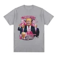 thumbnail image 3 of Camiseta divertida de Donald Trump culpable de robarme el corazón para hombre, de alta calidad, 100 % algodón, suave, informal, de manga corta, unisex, 3 of 5