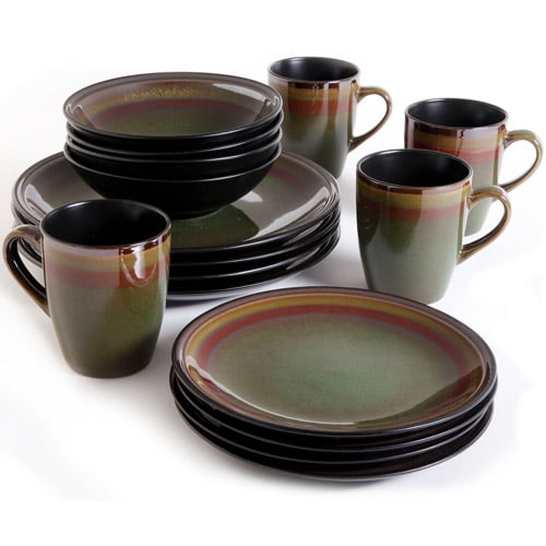  Gibson  Studio Casa Havana 16 Piece Dinnerware Set  Round 