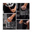thumbnail image 3 of 2pzs Cuerda Para Saltar Ajustable Gym Para Niños Y Adultos Belug Anaranjado y Negro, 3 of 5