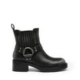 thumbnail image 2 of DREAM PAIRS Women's Buckle-Strap Zip-Up Boots — Perfect for Casual Jeans, Leather Jackets, and Everyday Urban Style, 2 of 8