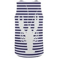 thumbnail image 2 of Lobster Navy Nautical Stripes All Over Mens Tank Top Multi LG, 2 of 2