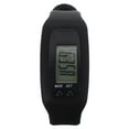 thumbnail image 1 of Podómetro multifunción LED Reloj deportivo de ocio Control de calorías Reloj electrónico Negro, 1 of 8