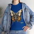 thumbnail image 5 of Unisex Heavy Cotton Abstract Butterfly Bio Punk T-Shirt 002, 5 of 5