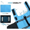 thumbnail image 3 of Ripstop Life Jackets For Dogs With Strong Buoyancy And Rescue Handle, Reflective-L Blue, 3 of 7