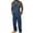 Dark Blue, variant on Mens Regular Fit Bib Overalls Slim Fit Denim Jumpsuit Big And Tall Denim Overalls with Adjustable Strap Work Pants Light Blue XL