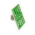 thumbnail image 2 of PinMart Live Chemical Free Enamel Lapel Pin, 2 of 3