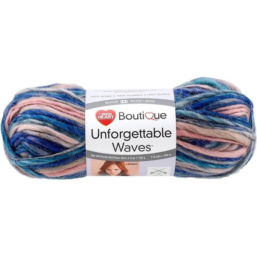 Red Heart Unforgettable Waves Yarn, Prairie