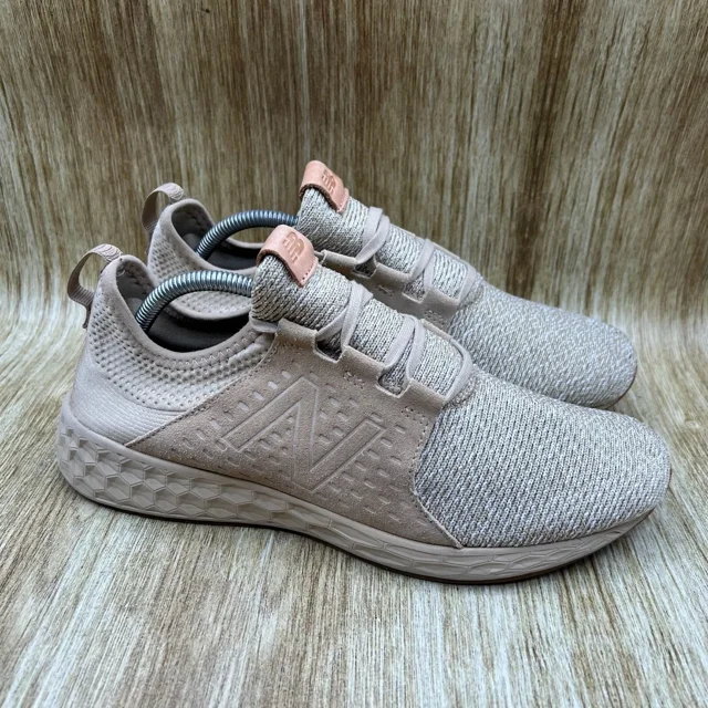 New Balance Fresh Foam Cruz Men's Size 10 Tan Gum Sneakers Shoes MCRUZOT
