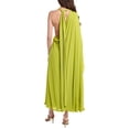 thumbnail image 2 of Valentino womens  Silk Caftan Dress, 42, Green, 2 of 3