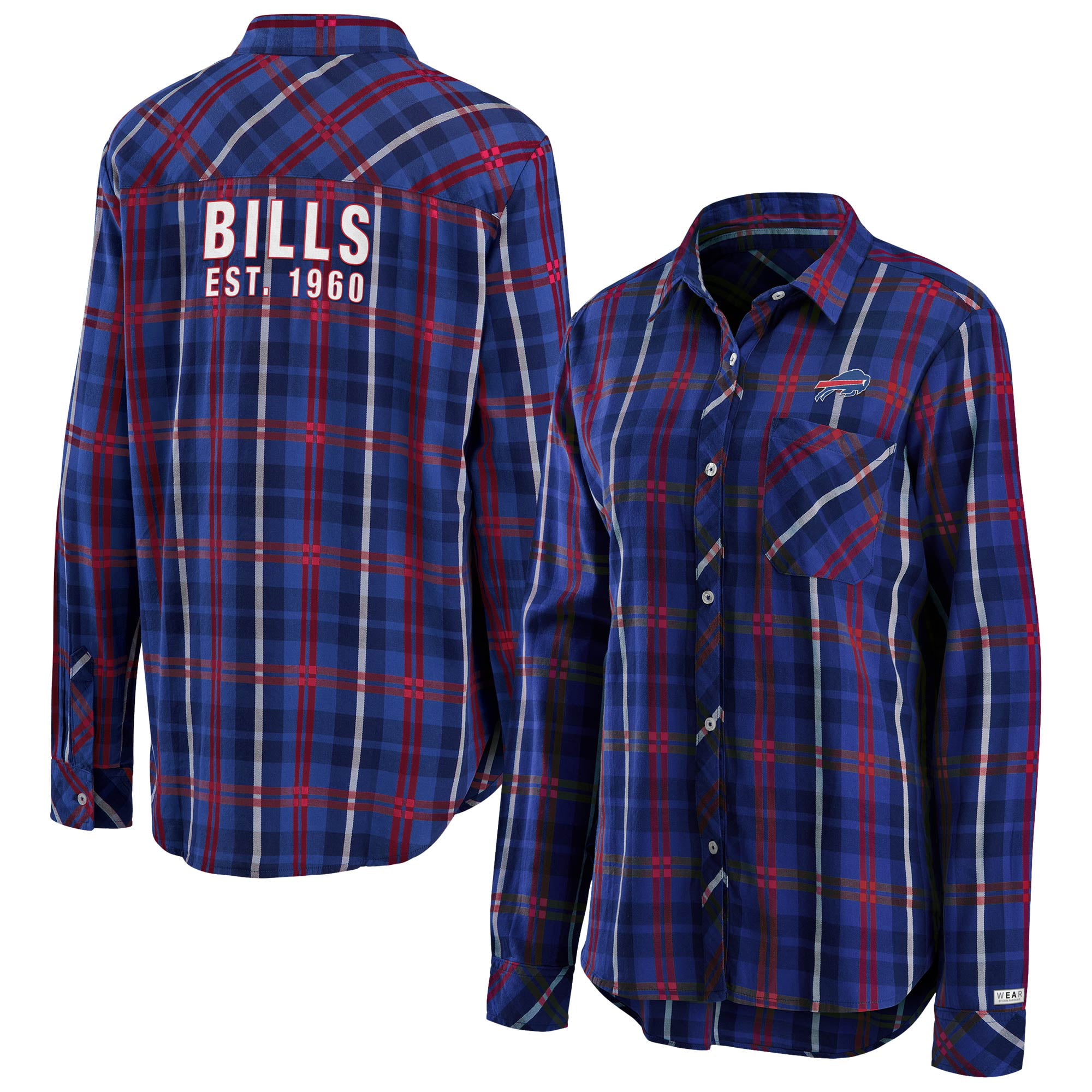 buffalo bills button down shirt