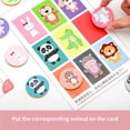 thumbnail image 1 of Animal Cards Logic Games Matching School Toys School For Children Early Education Puzzles Improve Memory And Intelligence, 1 of 9