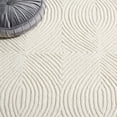 thumbnail image 6 of SAFAVIEH Textural Rose Geometric Area Rug, Ivory, 6' x 9', 6 of 8