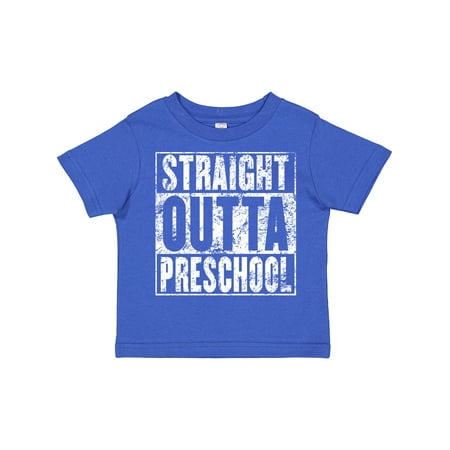 

Inktastic Straight Outta Preschool Gift Toddler Boy or Toddler Girl T-Shirt