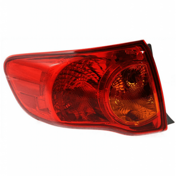 For Toyota Corolla 2009 2010 Tail Light Assembly On Body Driver Side DOT Certified TO2800175N