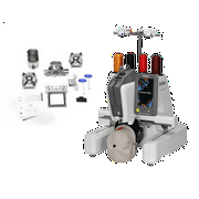 Brother Entrepreneur One PR1X Single Needle Embroidery Machine 12x8 with PRSPRTKIT1 Sports Hat Frame Kit Bundle